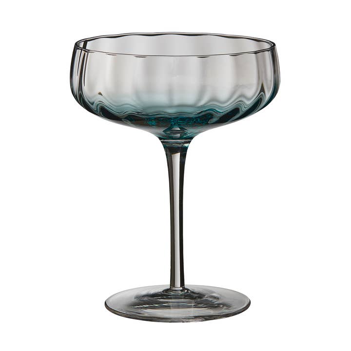 Søholm Sonja – Champagne/Cocktail Glass Petrol Blue 1 Pcs 30 for wholesale by Aida A/S