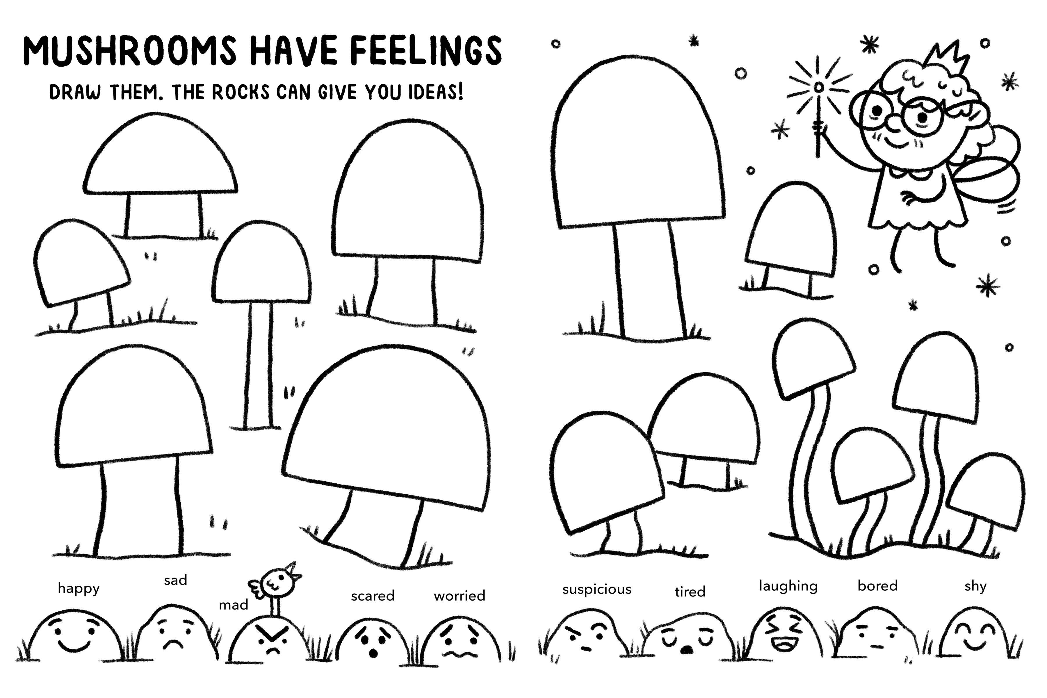 Bushel & Peck Books - Wholesale Colouring and activity book – kids and baby - Mini Doodles: Let's Draw Magical Creatures3