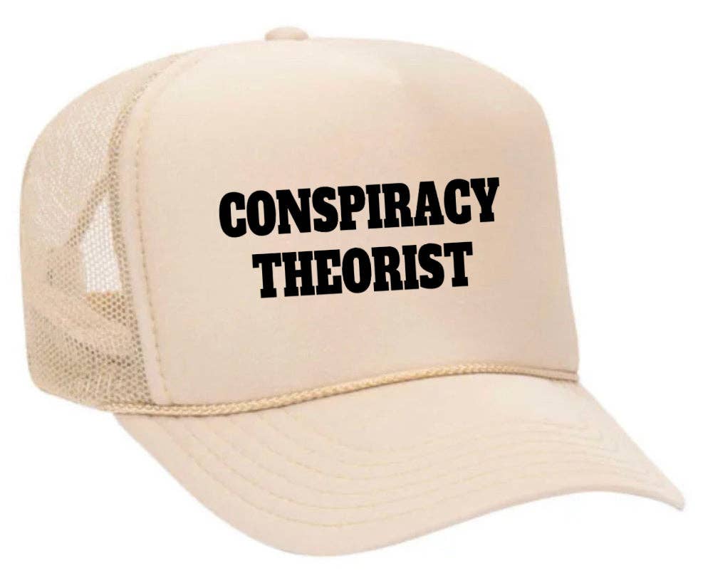 Inappropriate Trucker Hats - Wholesale Trucker Hat - Women's - Conspiracy Theorist Trucker Hat8