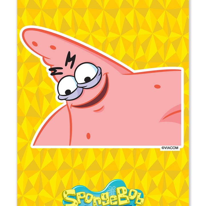 Savage Patrick - SpongeBob SquarePants Sticker for wholesale by Zen Monkey Studios