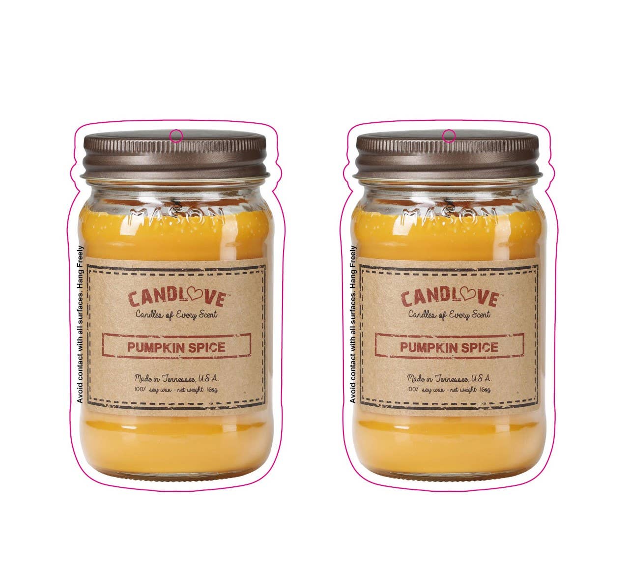 CANDLOVE CANDLE CO - Wholesale Car Freshener - Unisex - CANDLOVE Strong Scented Car Freshner 16 Scents (1x Peice)11