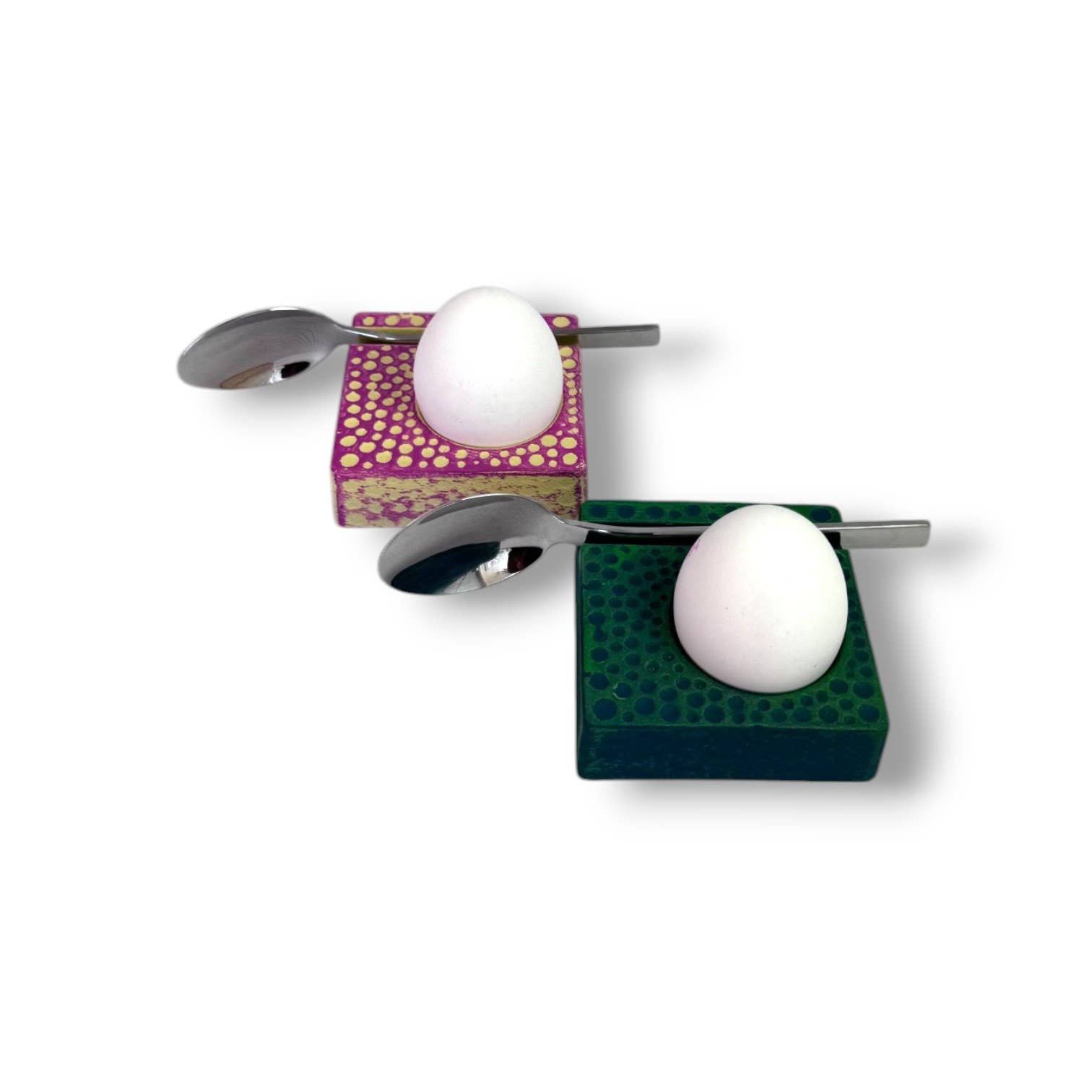 Ja-Unendlich - Wholesale Egg Cup/Holder - cast iron egg cup set with spoon4