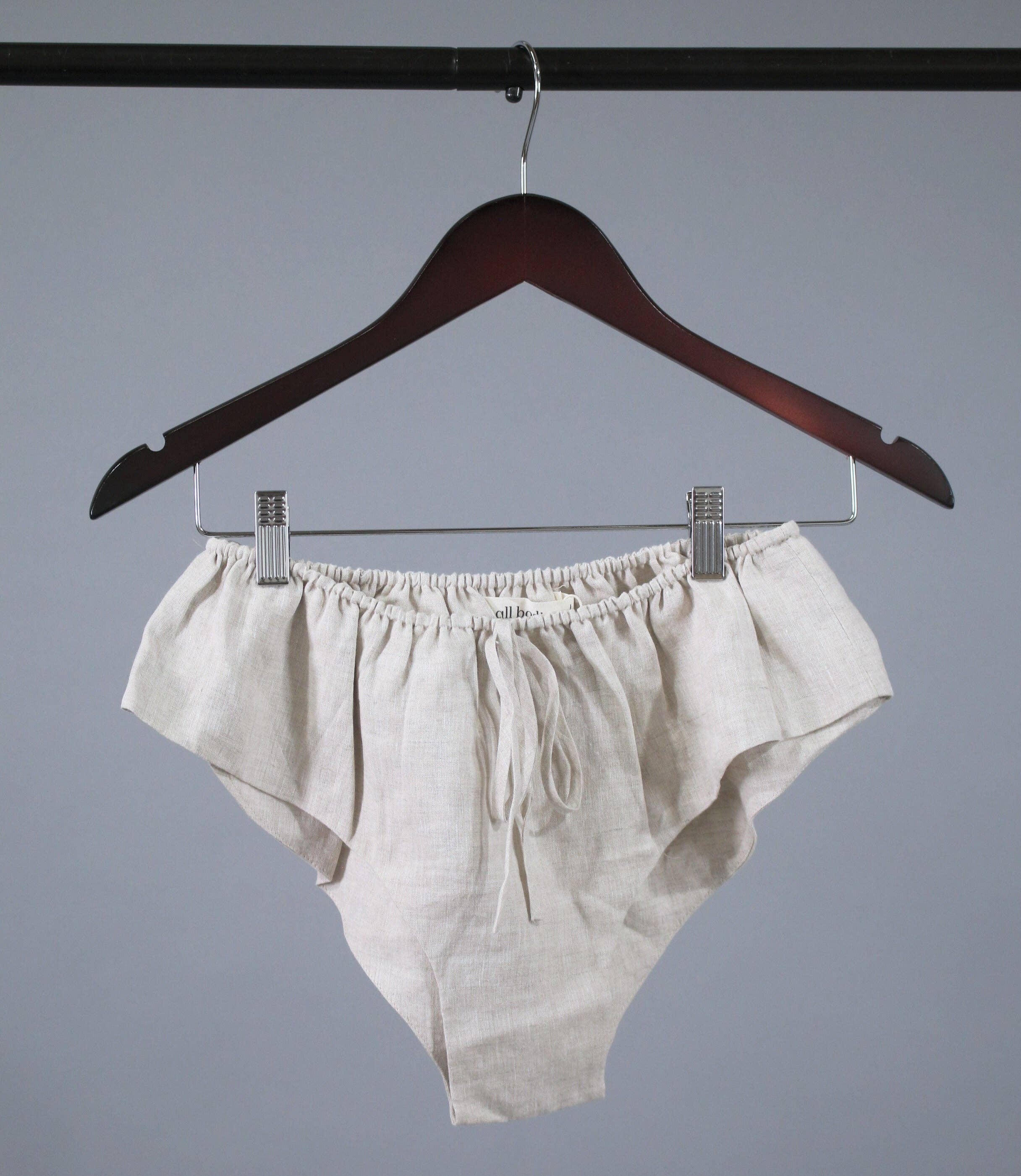 All Bodies - Wholesale Underwear - Women's - All Bodies 100% Linen Women's Panties1