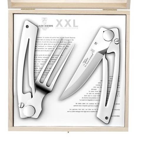 Coffret service à découper 2p XXL Le Thiers pour la vente par Claude Dozorme France