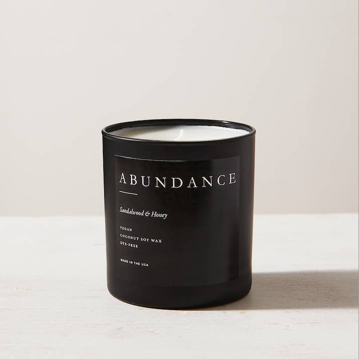 Thought Catalog - Wholesale Jar/Filled Candle - Abundance Candle