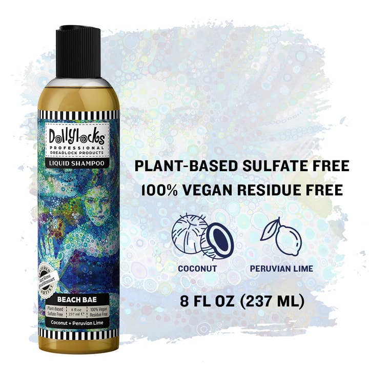 Shampoo Liquide Dollylocks - Beach Bae pour la vente par Dollylocks Organic Products
