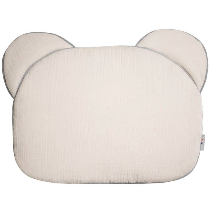 Jeanne cotton gauze baby flat pillow for wholesale by Sevira Kids