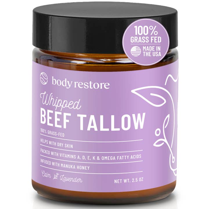Whipped Beef Tallow - Lavender for wholesale by body restore