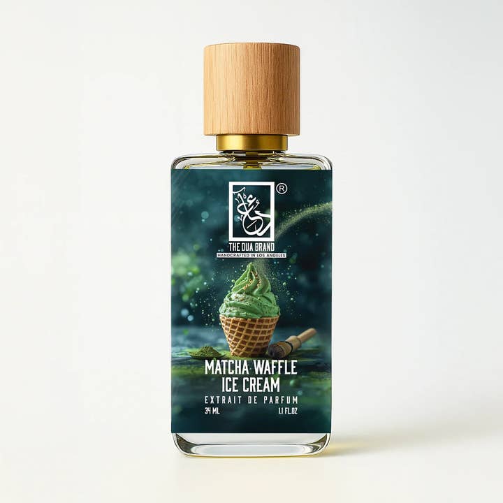 Glace à la gaufre au matcha pour la vente par The DUA Brand