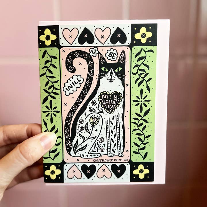 Carte de vœux | Saint-Valentin pour la vente par Cornflower Print Co.