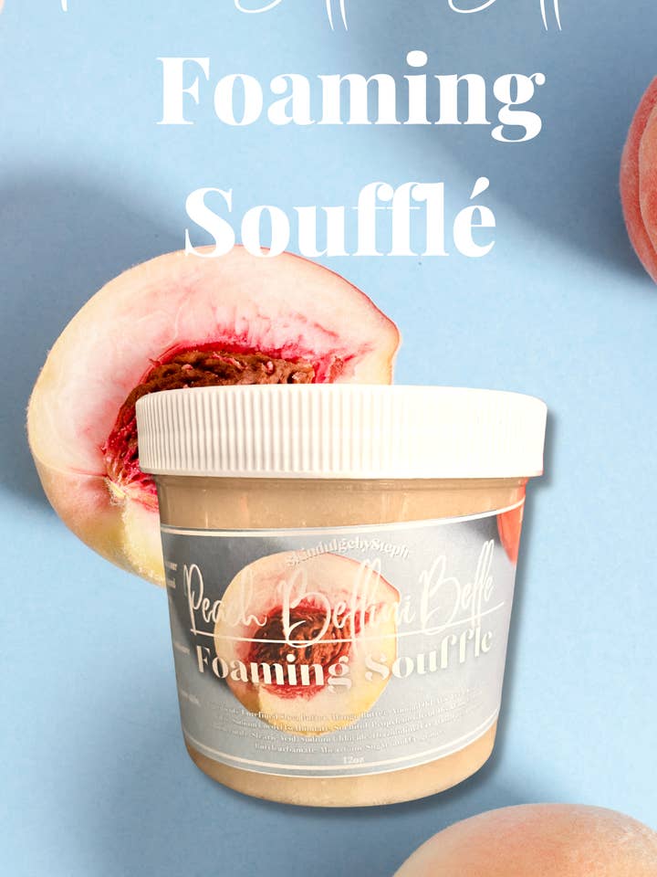 Soufflé schiumogeno Belle Peach Bellini per la vendita all'ingrosso da parte di SkindulgebySteph