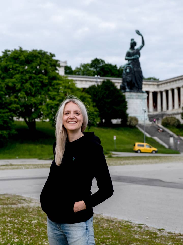 pitch black Women's organic hoodie - Viola Cryana for wholesale on Faire0