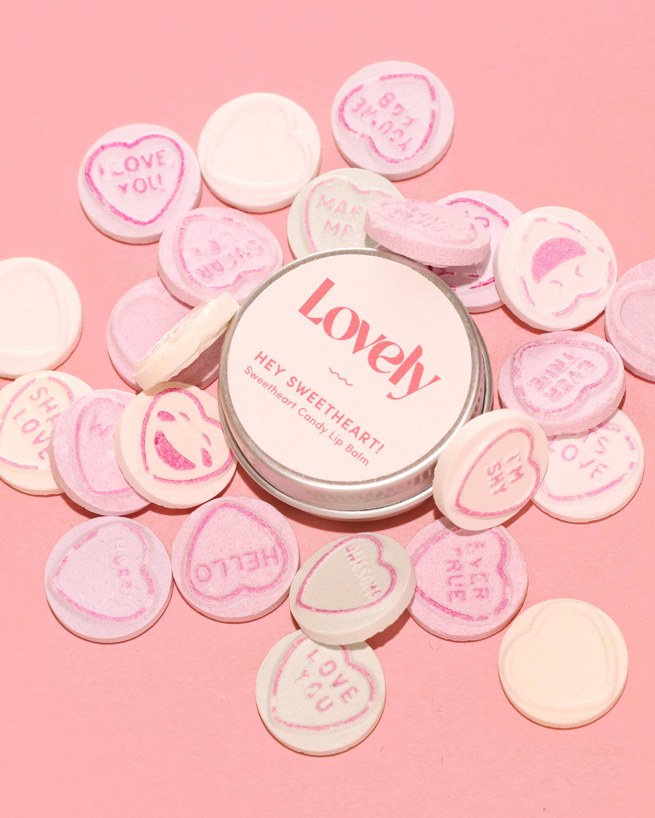 Lovely Skincare – wholesale Lip Balm – Lip Balm - Hey Sweetheart! - Sweetheart Candy6