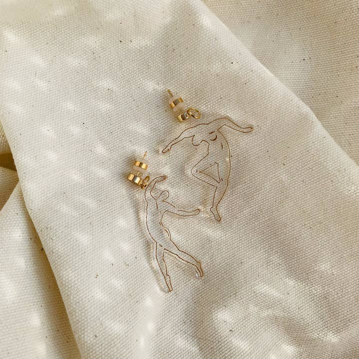 Studio Nena - Wholesale Dangle Earrings - Matisse Dancers