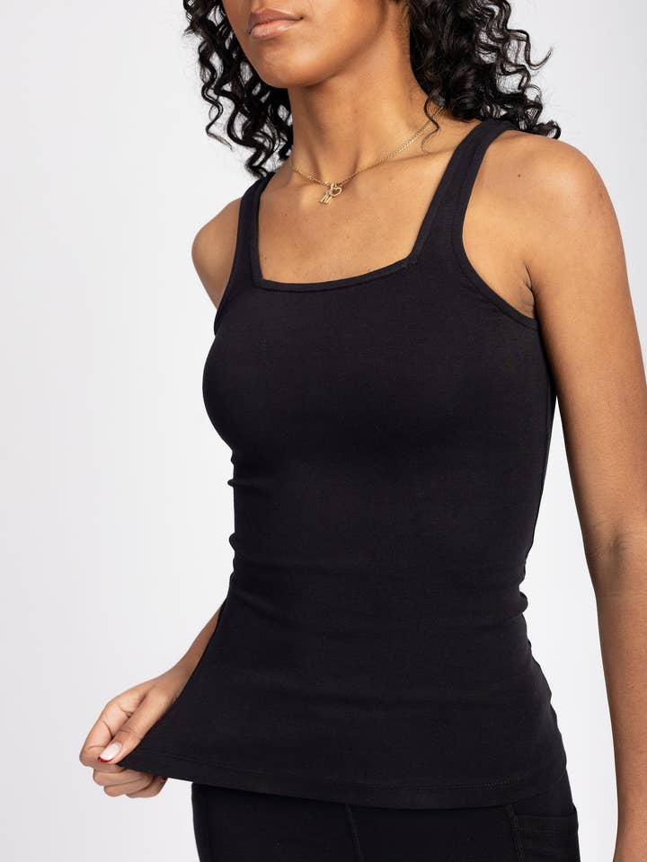 PlantTec™ Økologisk Vendbar Kontur Tank | Eclipse for engroshandel hos Happy Earth