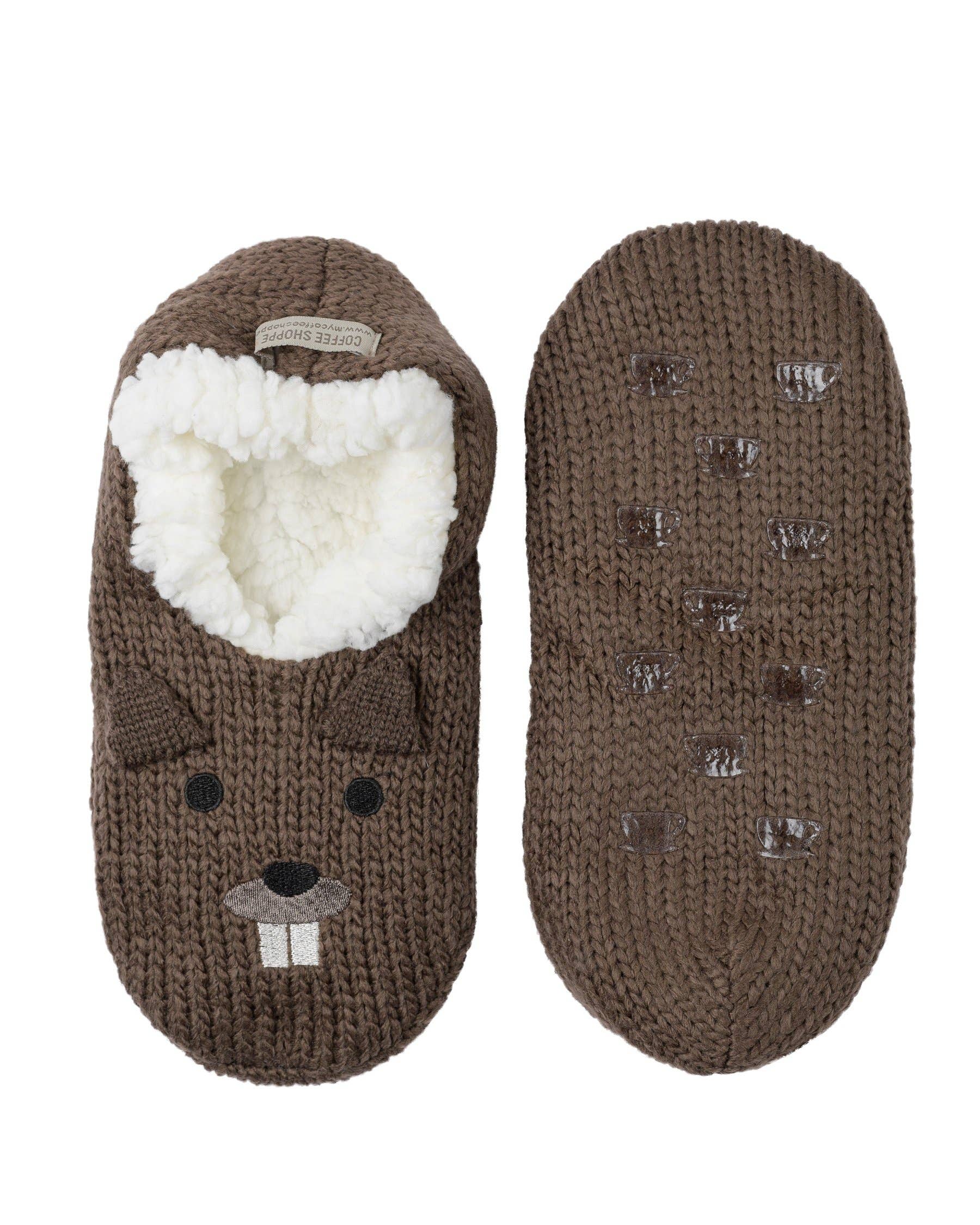 LATTELOVE - Wholesale Slippers - Women's - Plush Critter Ankle Slipper7