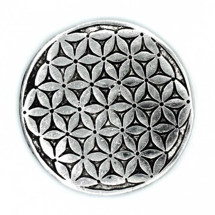 Flower of Life Incense Holder 11cm for wholesale by Ancient Wisdom