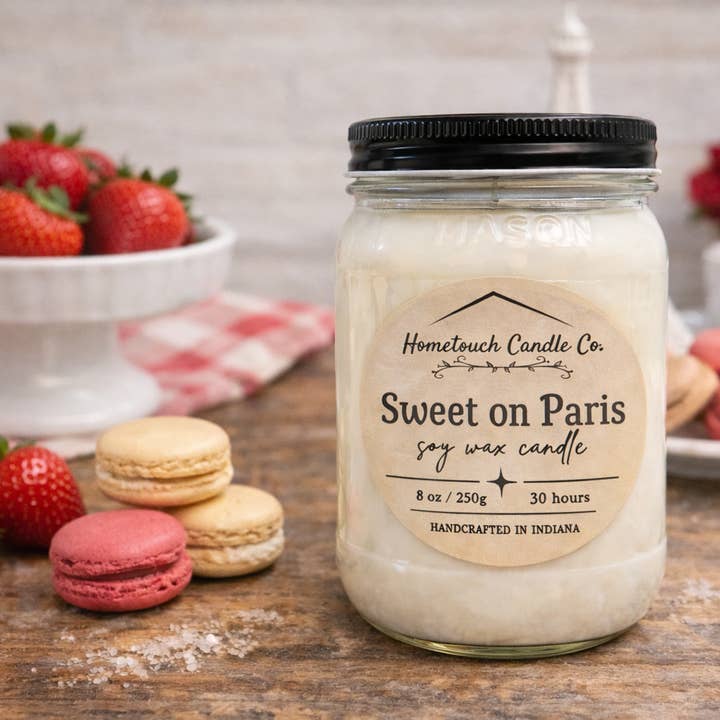 Sweet On Paris Candle for wholesale by Hometouch Candle Co.