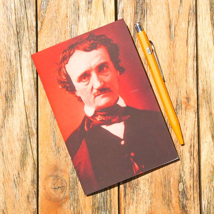 Carnet A6 - Edgar Allan Poe - 64 pages lignées pour la vente par Atelier d’Albion