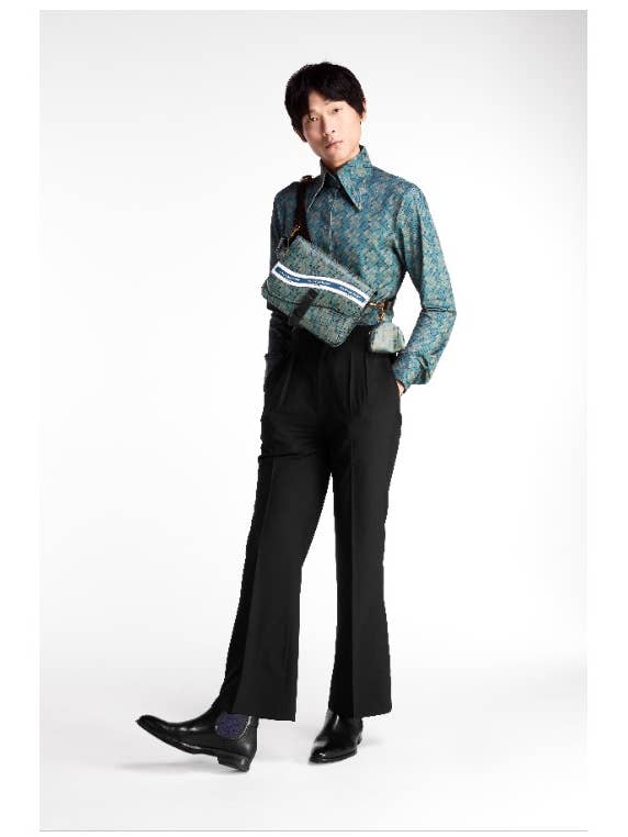 Helen Anthony – Großhandel Hemd mit Button-down-Kragen – Damen – Helen Anthony Hemd mit Monogramm-Pprint