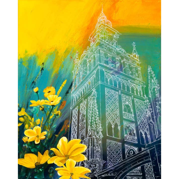 Malti B Lee - Wholesale Painting/Drawing - Primavera en Amarillo