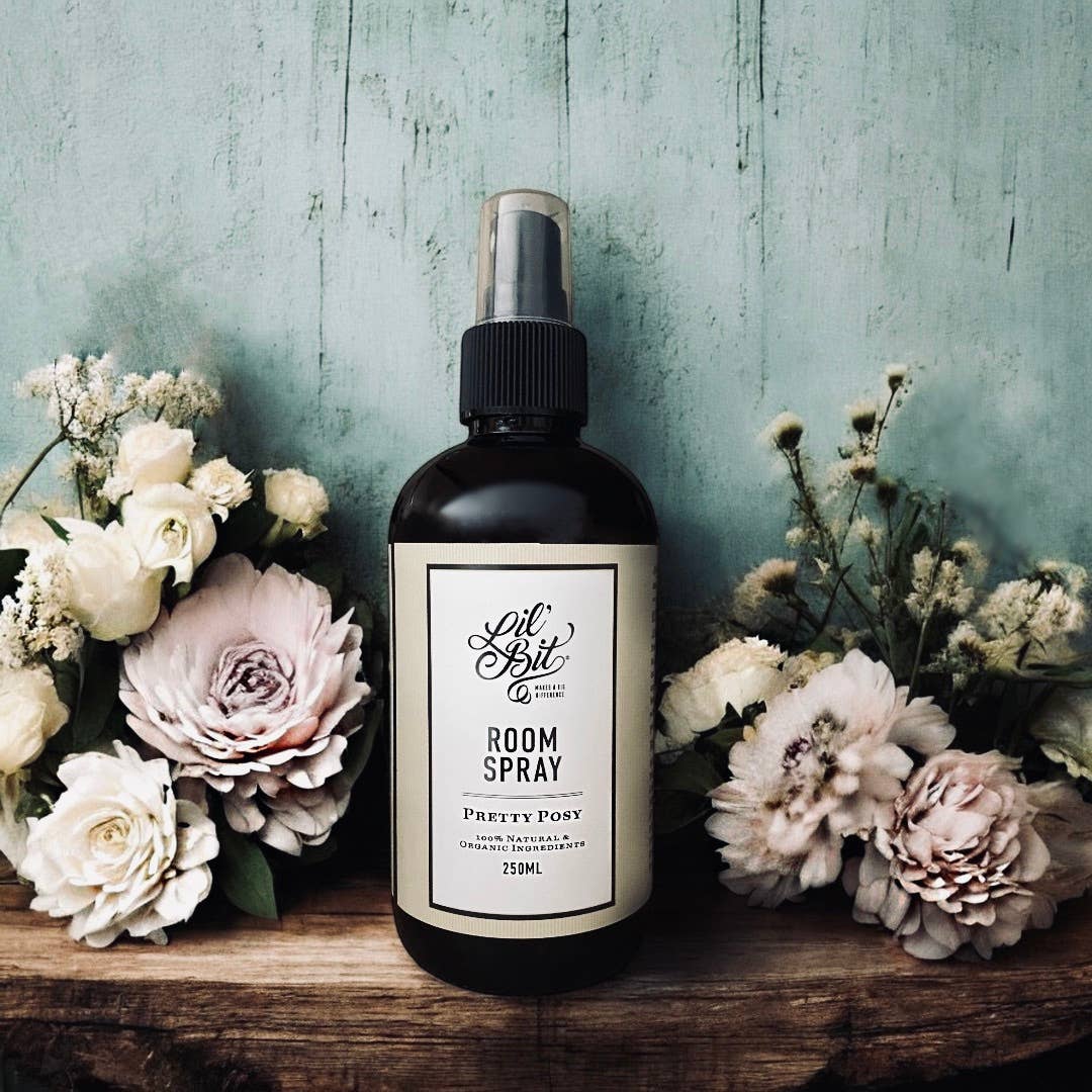 Lil'Bit Better - Wholesale Room & Linen Spray - Pretty Posy Light Floral Room Spray 250ml - Organic