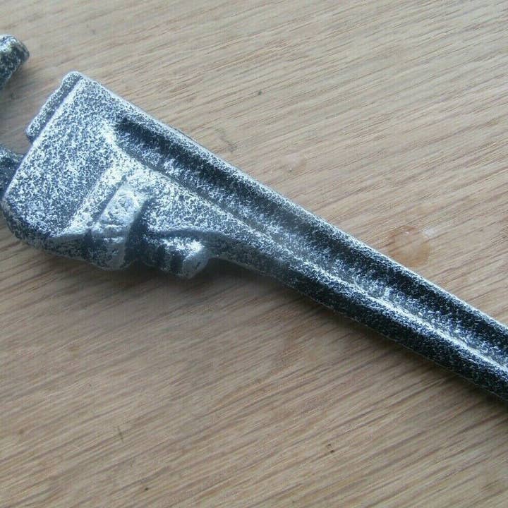 Mens DIY Pipe Wrench Tool Bottle Opener for wholesale by IronmongeryWorld
