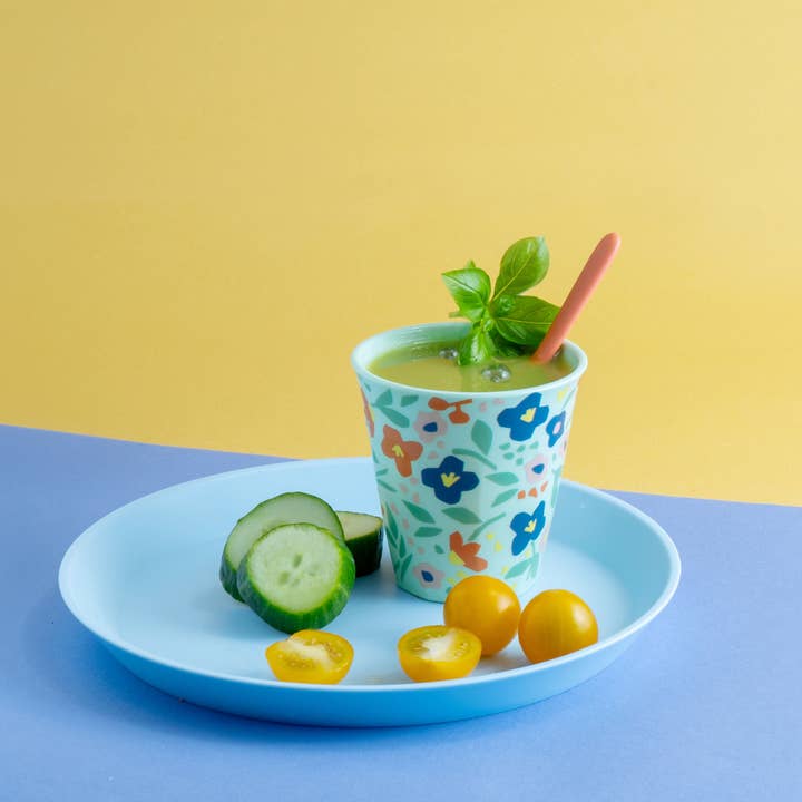 sweet green Cup NORA CUP S BLOOMS for wholesale on Faire1