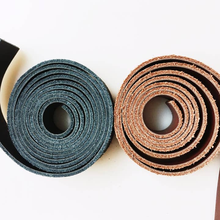 Sew Hungryhippie LLC - Wholesale Craft Supplies - Leather Strap 3/4" black6