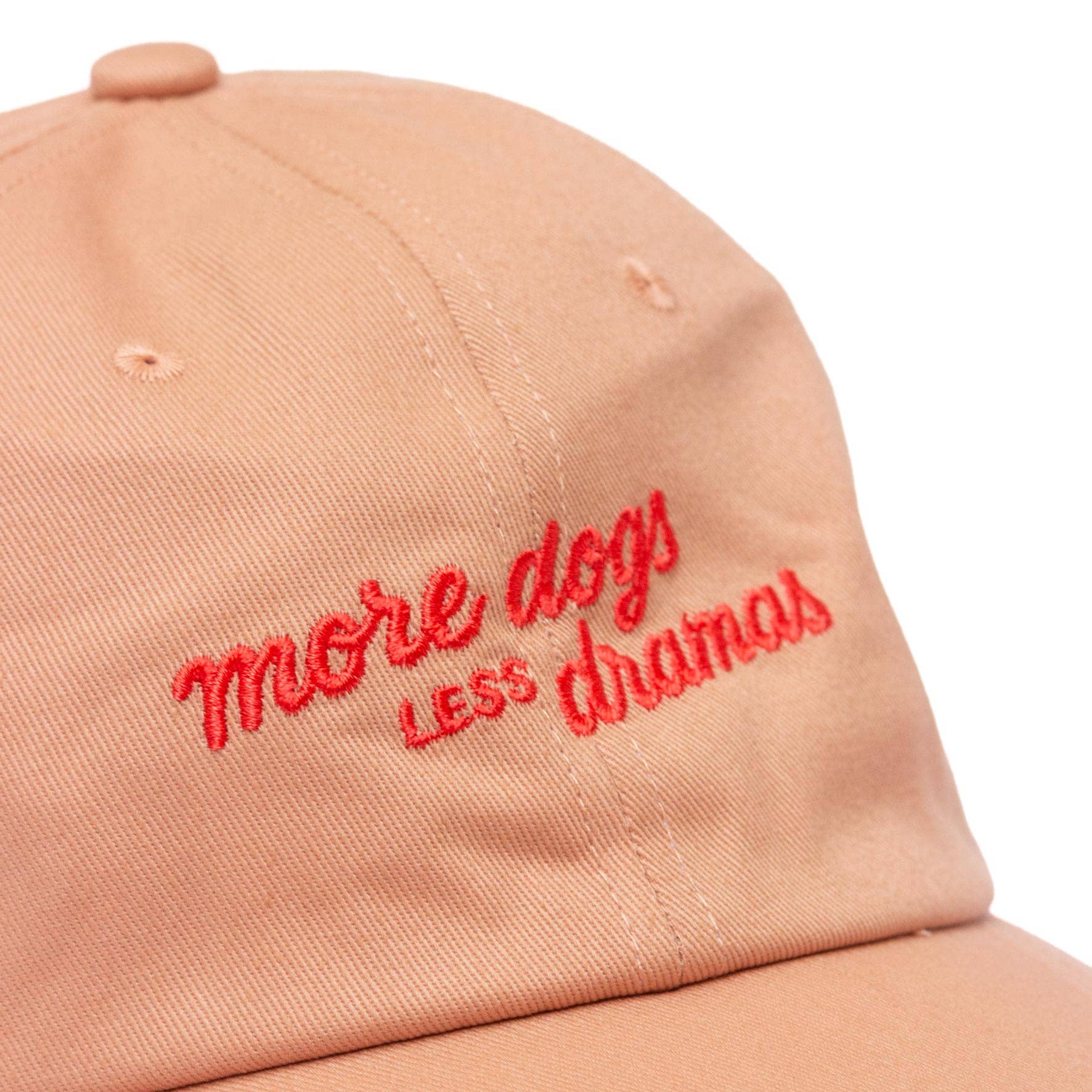 Atelier Markiz - Vendita all'ingrosso Cappellino da baseball - Unisex - Cappellino « More Dogs Less Dramas »1