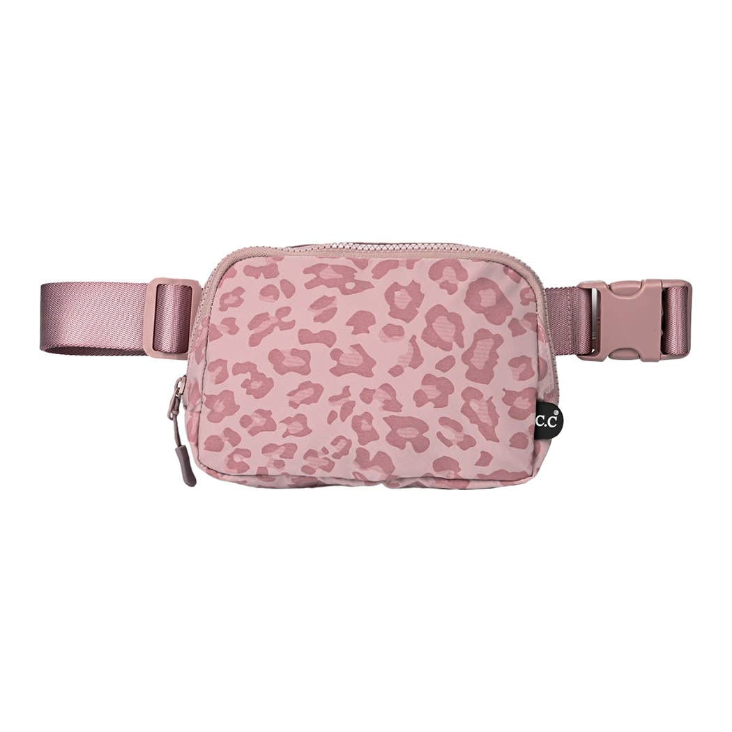 Fashion City - Wholesale Belt Bag - Women's - Leopard Pattern Fanny Pack Belt Bag3