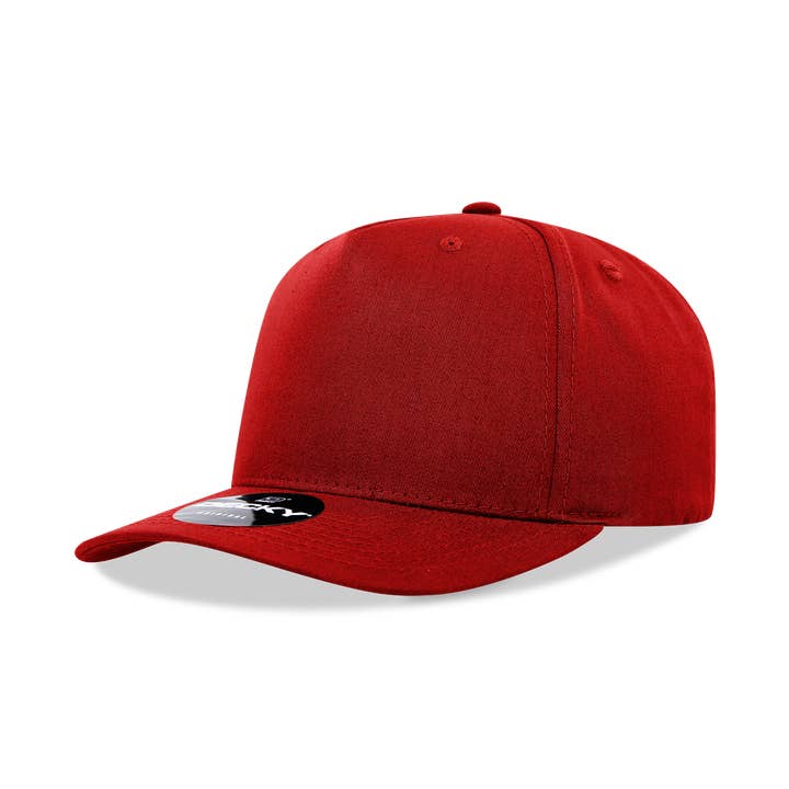 The Park Wholesale - Vente Casquette de baseball – unisexe - Decky 6024 - Casquette structurée en mélange de coton et de polyester à 5 panneaux à profil moyen - 602410