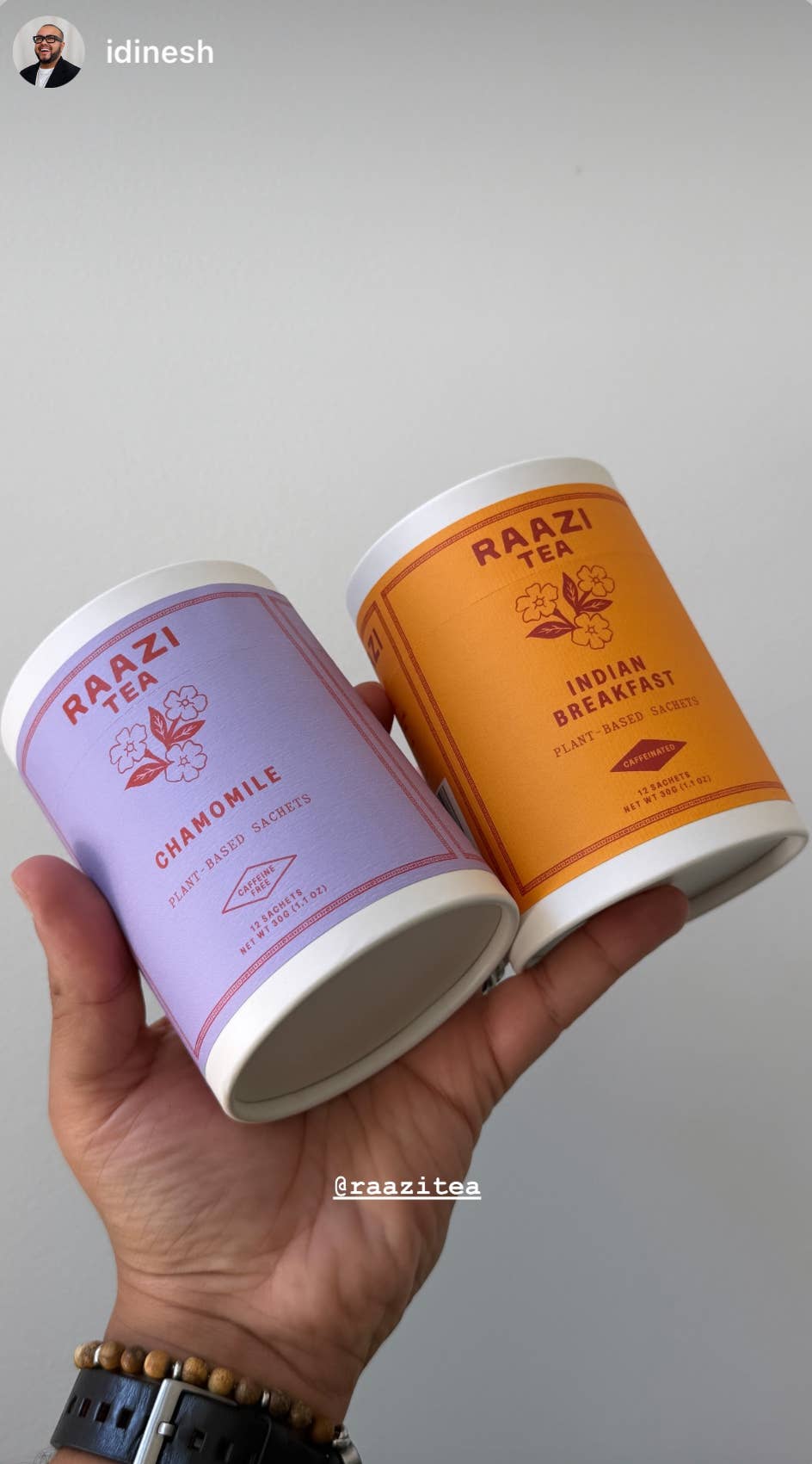 Raazi Tea - Wholesale Tea Bags - Chamomile Tea2