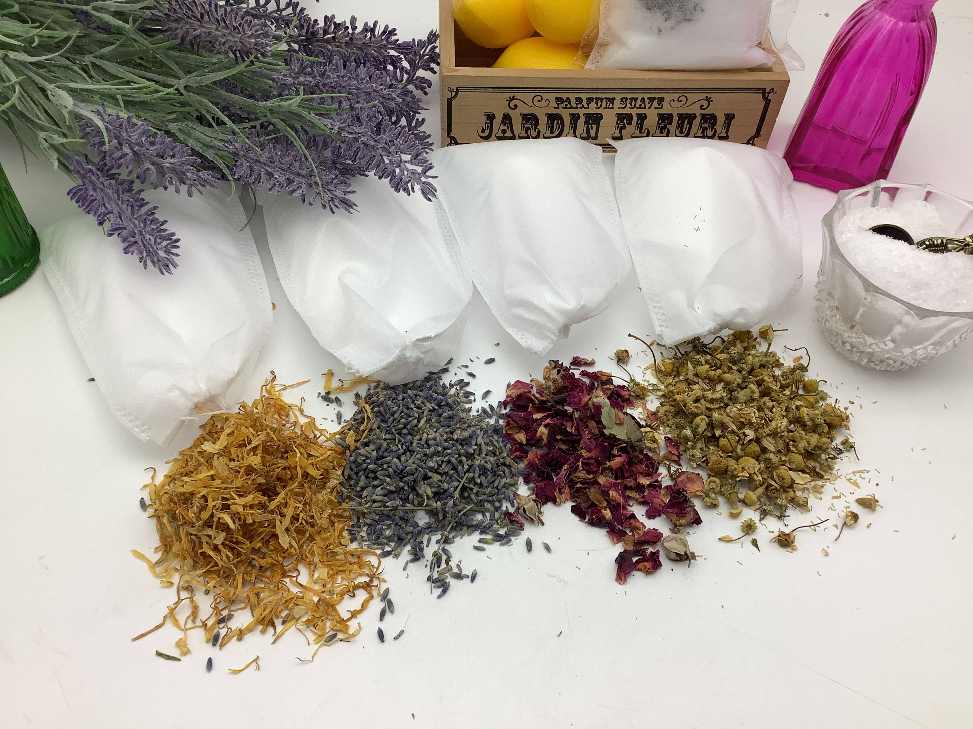 All Little Cute Things - Vente Lait de bain - Sachets de Bain, Assortiment Varié Échantillon Bain de Mer Spa5