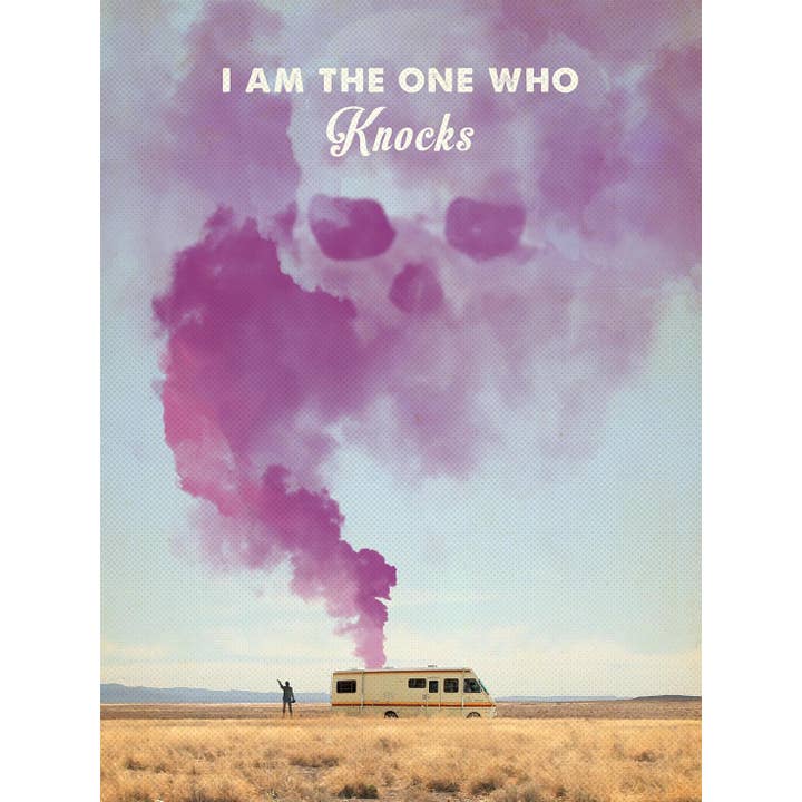 BLUE SHAKER - Wholesale Art Print - 2 Toast Design - I Am The One