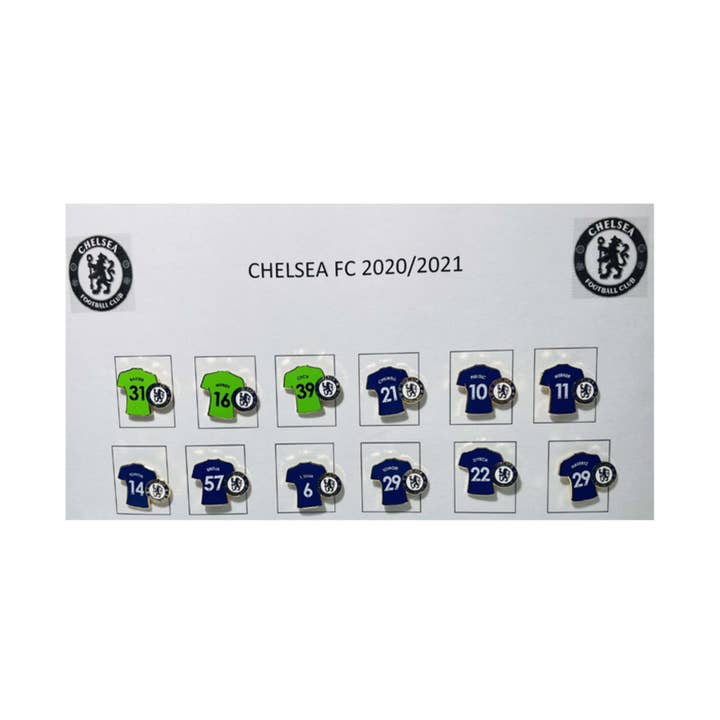 Pins - Collectie Voetbalspelers Chelsea Fc 2020_2021 voor wholesale door Astur Pins