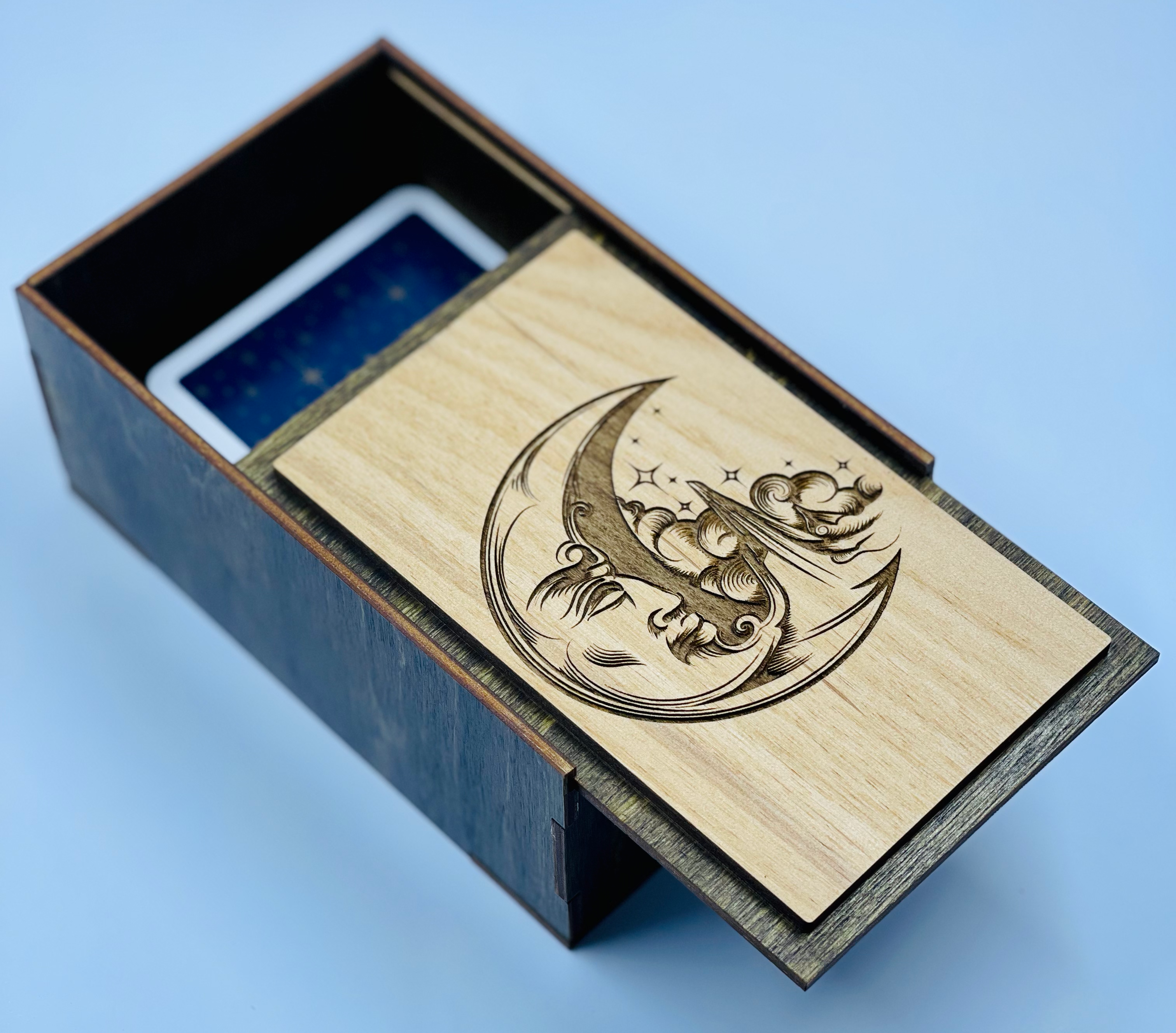 Woodcutts Inc. - Wholesale Jewelry Box/Organizer - Imagine Peace Sign Wood and Metal Dreambox2