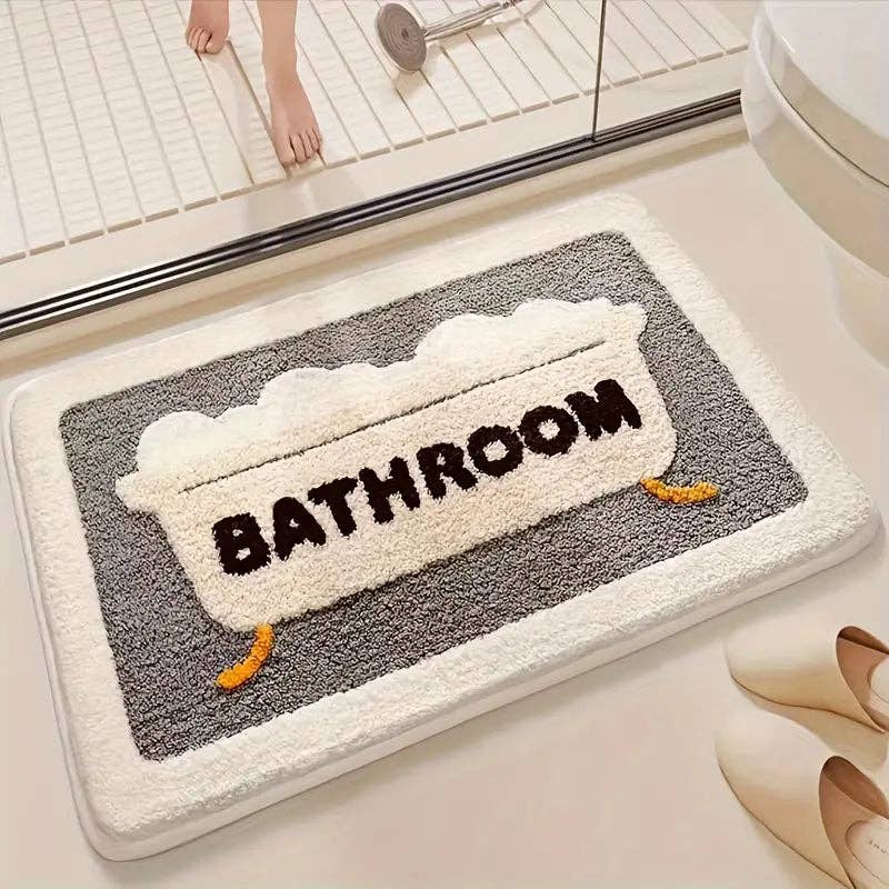 Huis Van Merken - Wholesale Bath Mat - Cartoon Bathroom Mat: Ultra Absorbent, Non-Slip, Quick Dry Rug0