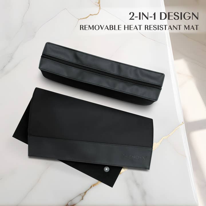 TREND-X - Wholesale Hair Tools Bag/Caddy - TREND-X Hair Styling Tool Organizer with Heat-Resistant Mat5