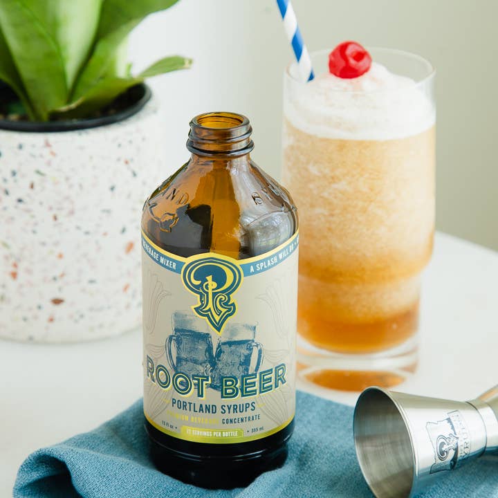 Portland Syrups – Engroshandel Cocktailmix/sirup – Root Øl Sirup 3.4oz - cocktail/mocktail drik mixer3