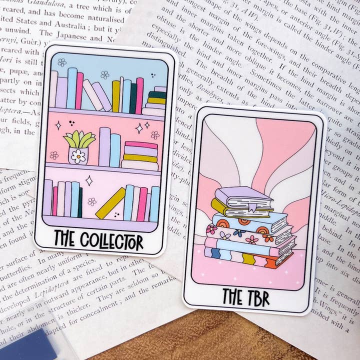 Tarot Card Stickers for wholesale by Cozy Reads Shop