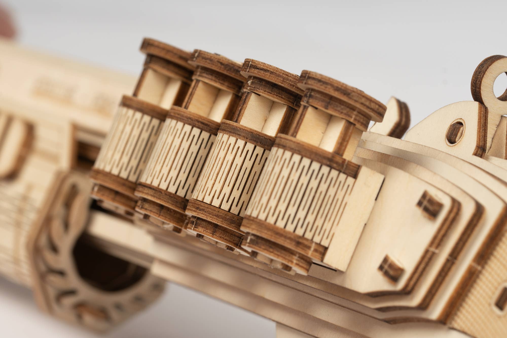 Hands Craft - Wholesale Puzzle - Kids - DIY 3D Puzzle Terminator M870 Rubber Band Gun10