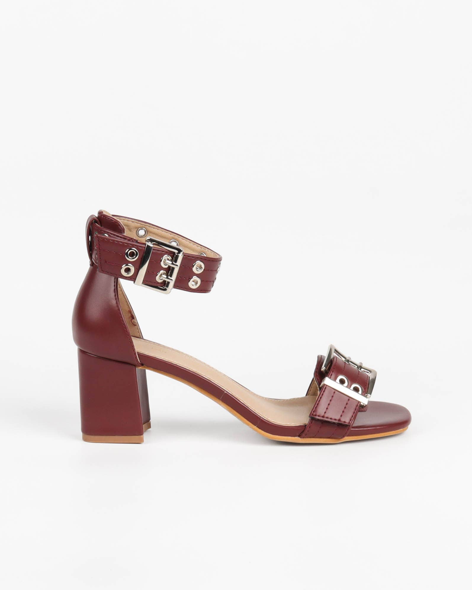 La Bottine Souriante - Wholesale Sandals - Women's - Women's Heeled Sandals with Metal Buckles6