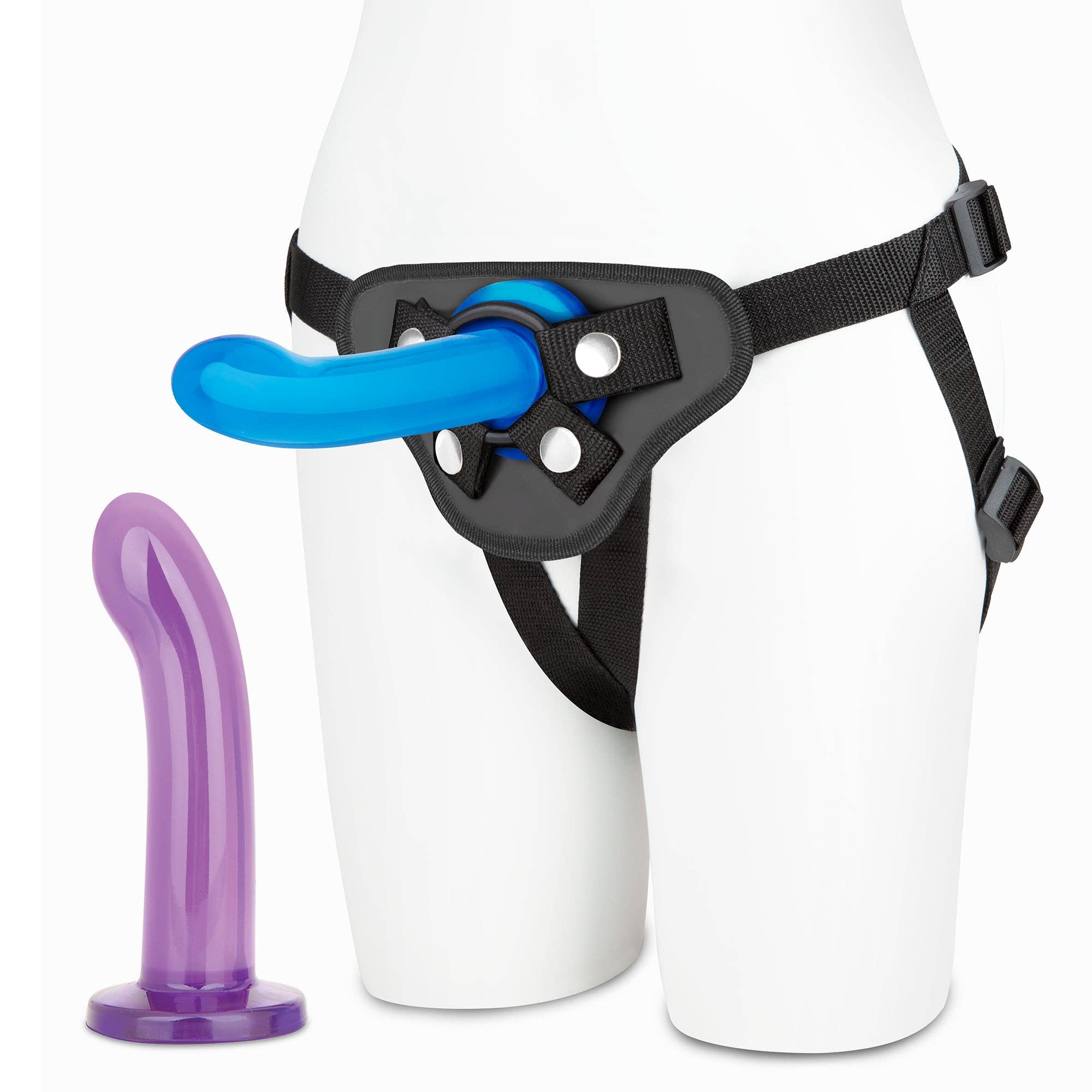 Lux Fetish Store - Vente Sex toys - Ensemble de 3 sangles et fixations pour débutants1