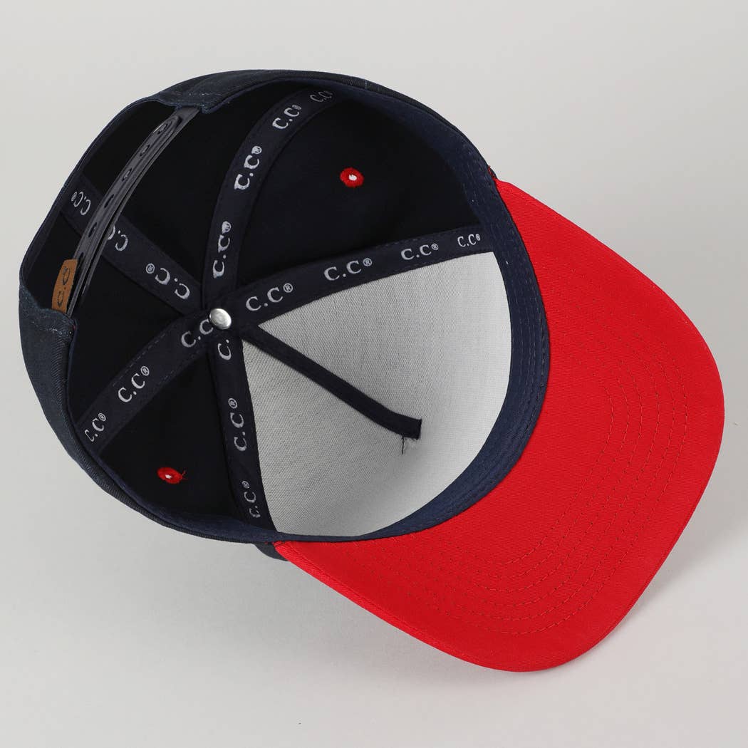 Fashion City - Wholesale Baseball Cap - Unisex - Plain Two-Tone Canvas Cotton Trucker Hat59