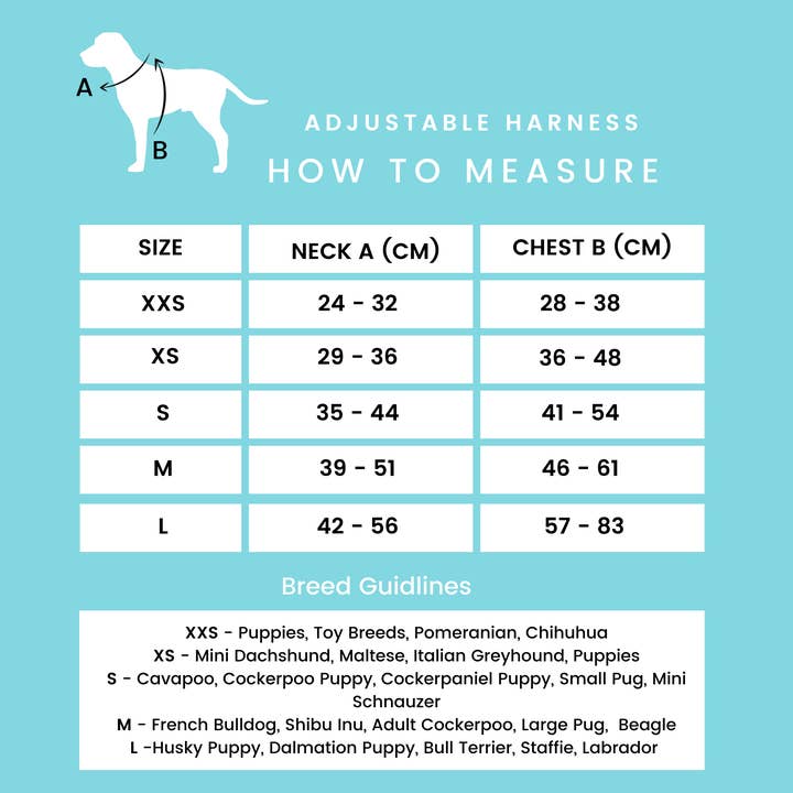 WOOF INC – Großhandel Haustiergeschirr – Hund – Verstellbares Hundegeschirr in Schwarz und Weiß mit Schachbrettmuster3