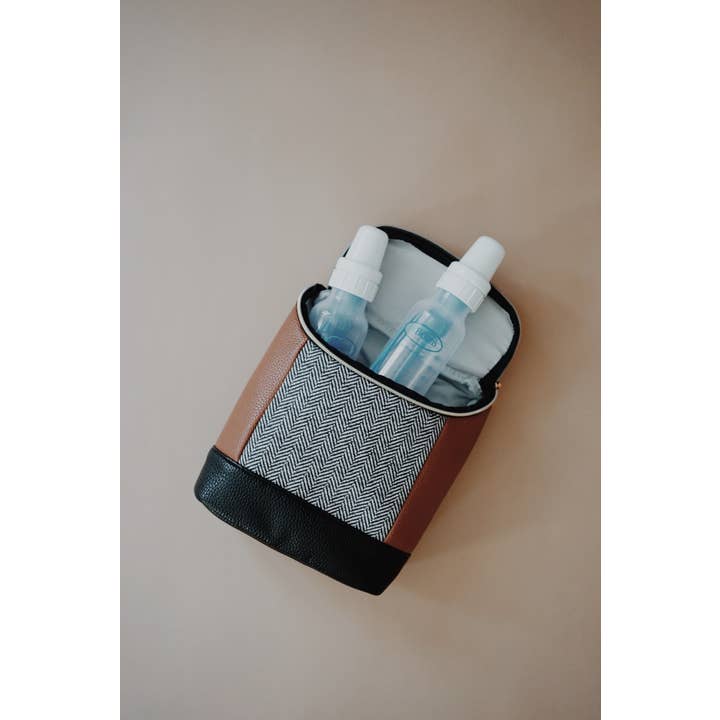 Itzy Ritzy - Wholesale Wet Bag - Kids & Baby - Coffee & Cream Chill Like A Boss™ Bottle Bag8