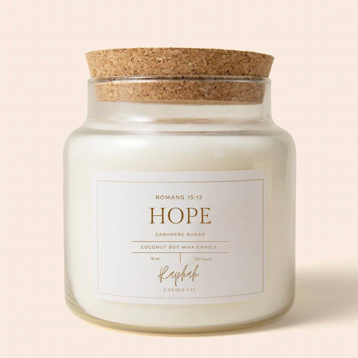 Hope for wholesale by Raphah Candle Co