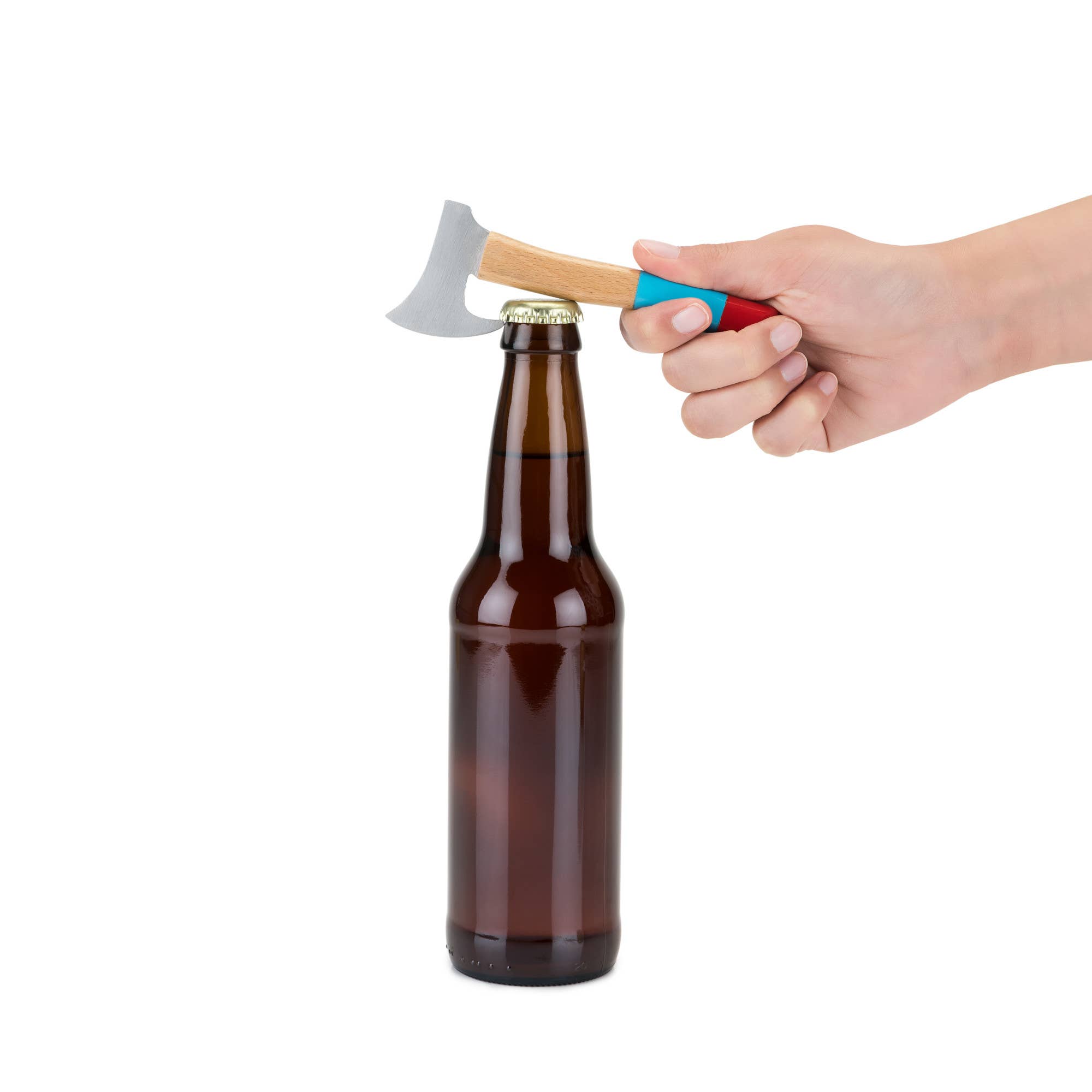 Foster & Rye - Wholesale Bottle/Wine Opener - Beech Wood Axe Bottle Opener2