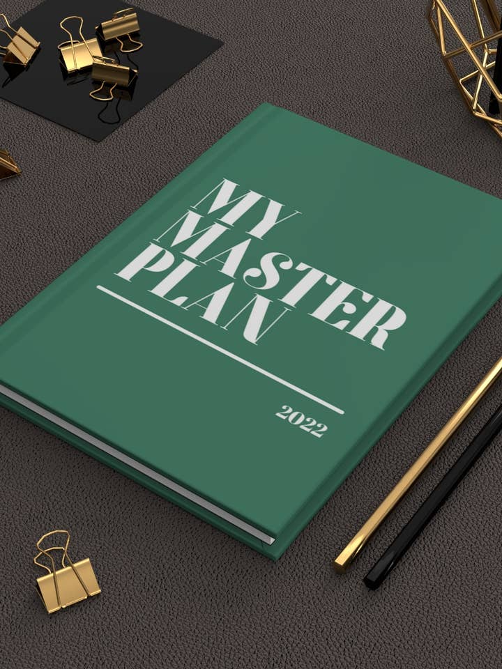 My Master Plan Hardcover Journal for wholesale by Lolita K Studio